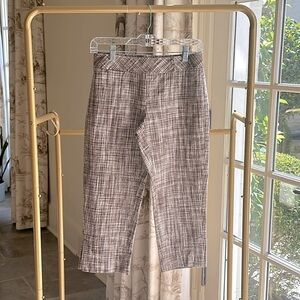 Talbots crop pants, 2P